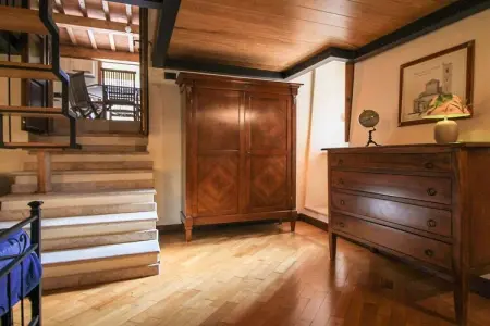 Villa toscane avec piscine débordement à Pari : photo 49