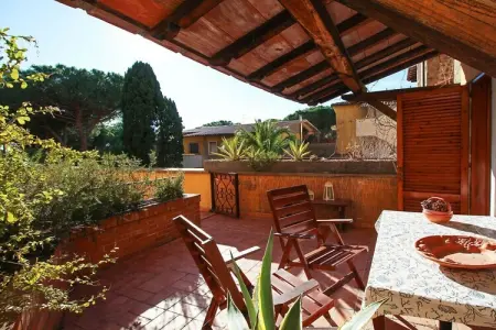 Location maison à Castiglione della Pescaia, Appartement avec 1 chambre