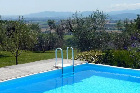 Maison toscane avec piscine privée à Roccatederighi : photo 11