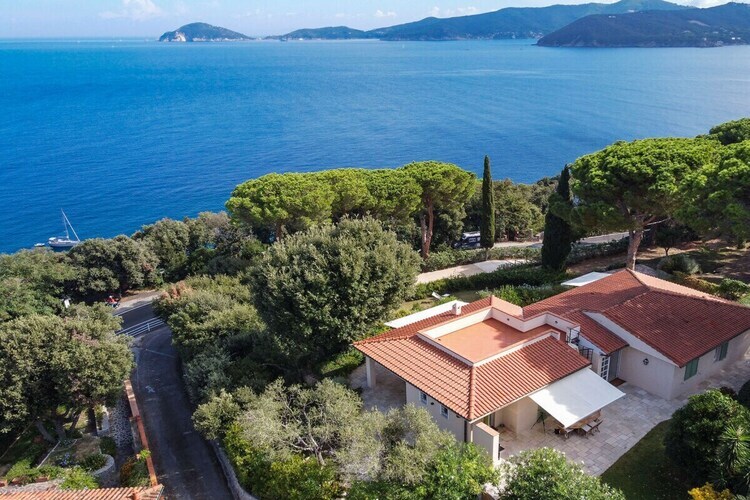 Villa Ondina à Procchio, vue panoramique golfe d'Enfola - Photo 3