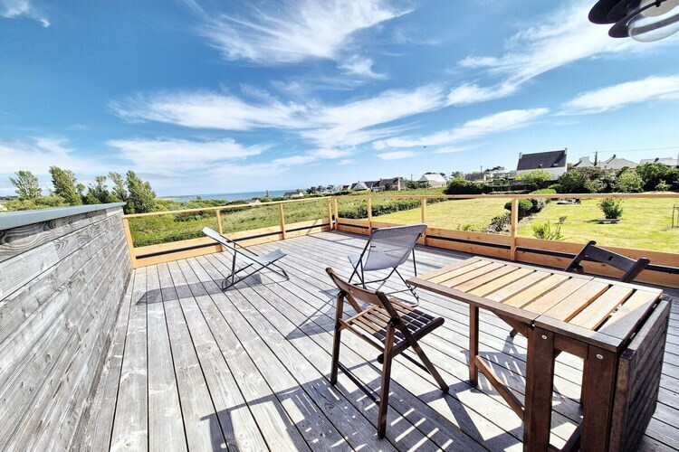 Maison 6 pers. Plouhinec, vue mer et terrasse plein sud - Photo 6