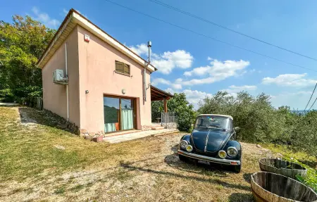 Maison rustique aux Euganéennes avec terrasse couverte