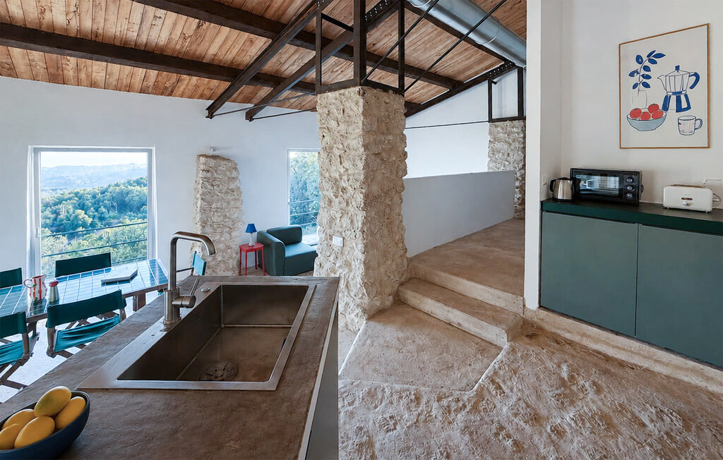 Maison en pierre à Roccantica, piscine privée et poutres apparentes - Photo 5