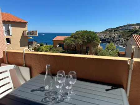 T2 Collioure vue mer, terrasse et parking privé : photo 2