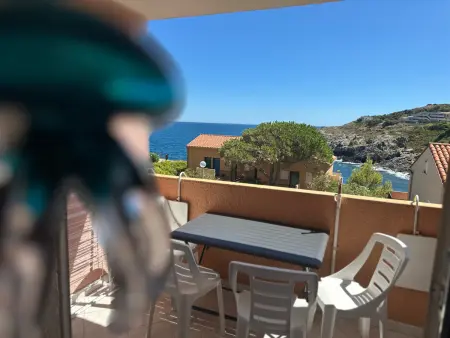 T2 Collioure vue mer, terrasse et parking privé : photo 6