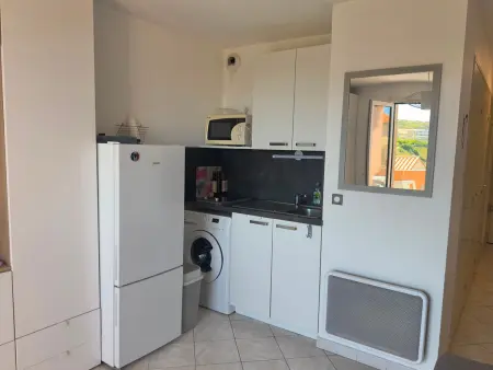 T2 Collioure vue mer, terrasse et parking privé : photo 15