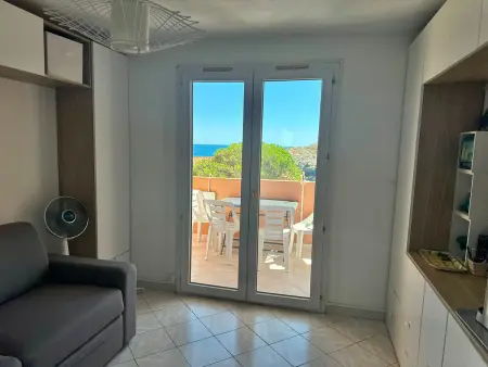 T2 Collioure vue mer, terrasse et parking privé : photo 18