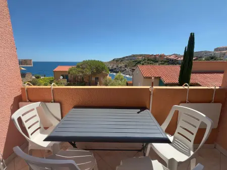 T2 Collioure vue mer, terrasse et parking privé : photo 21
