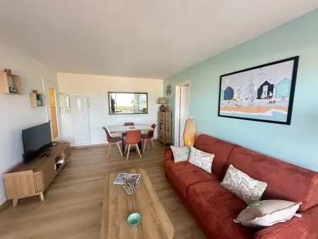 Appartement 2 pièces vue mer avec accès direct plage : photo 4