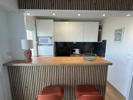 Appartement 2 pièces vue mer avec accès direct plage : photo 9