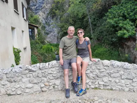 Gîte 8 pers. Sinceny : jardin, terrain de pétanque, clim : photo 27