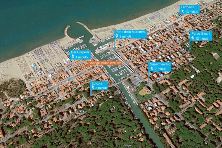 Chalet Marina di Grosseto, 50 m de la plage - Photo 9