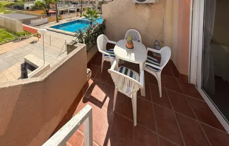 Appartement lumineux à Guardamar, terrasse privée vue dunes : photo 3