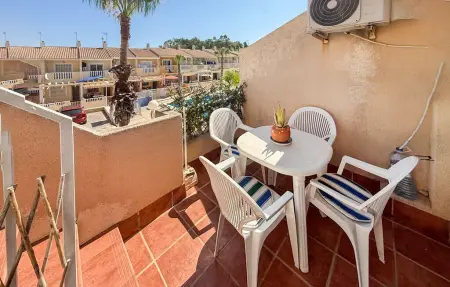 Appartement lumineux à Guardamar, terrasse privée vue dunes : photo 8