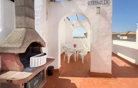 Appartement lumineux à Guardamar, terrasse privée vue dunes : photo 10