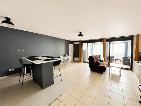 Location appartement à Argelès sur Mer, Appartement climatisé, parking - 6 pers.