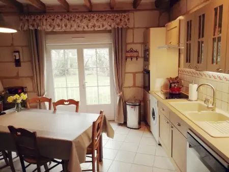 Maison tourangelle restaurée, jardin 700 m² - Luzillé : photo 5