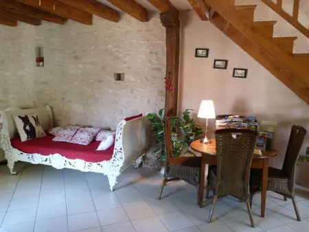 Maison tourangelle restaurée, jardin 700 m² - Luzillé : photo 15