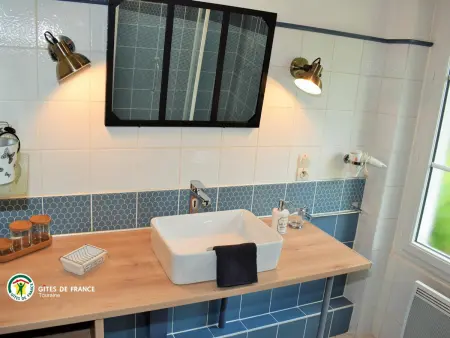 Maison tourangelle restaurée, jardin 700 m² - Luzillé : photo 19