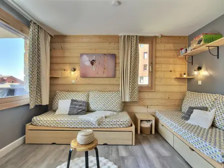 Location appartement à La Plagne 1800, Appartement avec vue sur station - 4 pers.