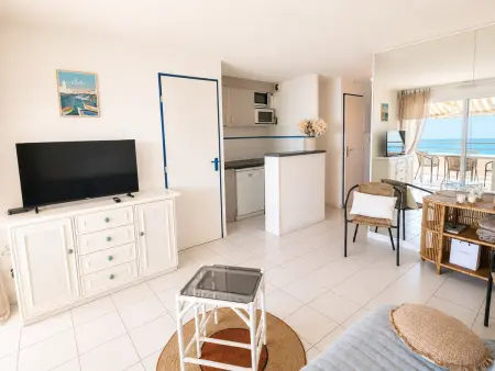 Appartement 2 pièces face à la mer - Sète, piscine : photo 4