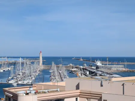 T2 climatisé vue mer, terrasse – Sète, 4 pers. : photo 1