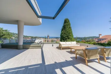 Location appartement à Villefranche sur Mer, Appartement exceptionnel avec terrasse et vue sur mer