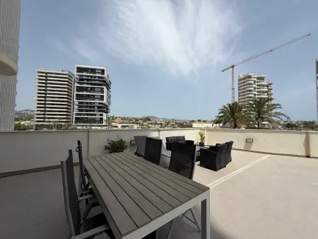 Appartement neuf Calpe, terrasse 149m², vue mer : photo 8