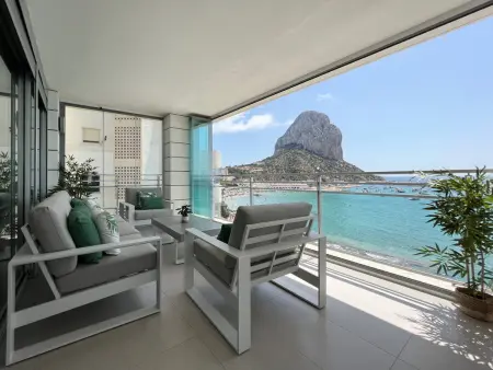 Appartement face à la mer, 3 chambres, 6 pers., Calpe : photo 1