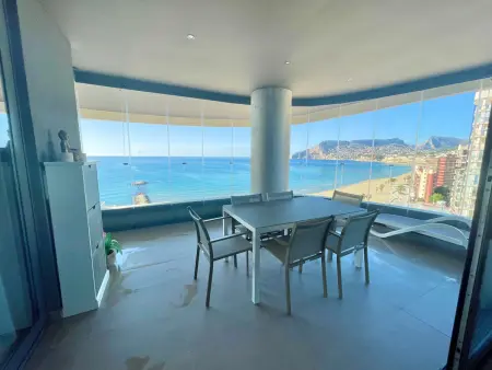 Appartement vue mer front de plage - Calp 6 pers. : photo 4