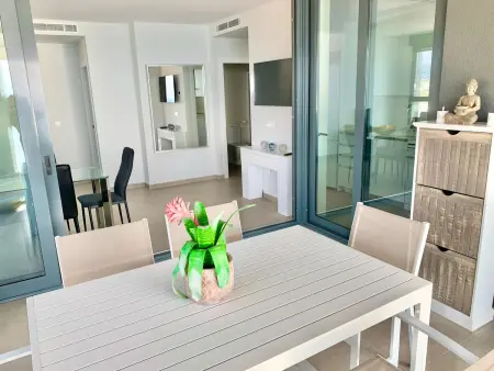 Appartement vue mer front de plage - Calp 6 pers. : photo 9