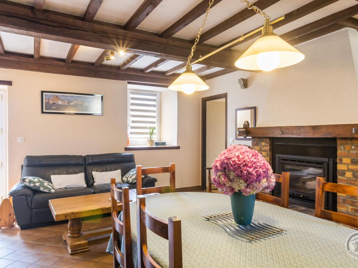Gîte 6 pers. Portbail : maison avec garage, terrasse et animaux OK - Photo 8