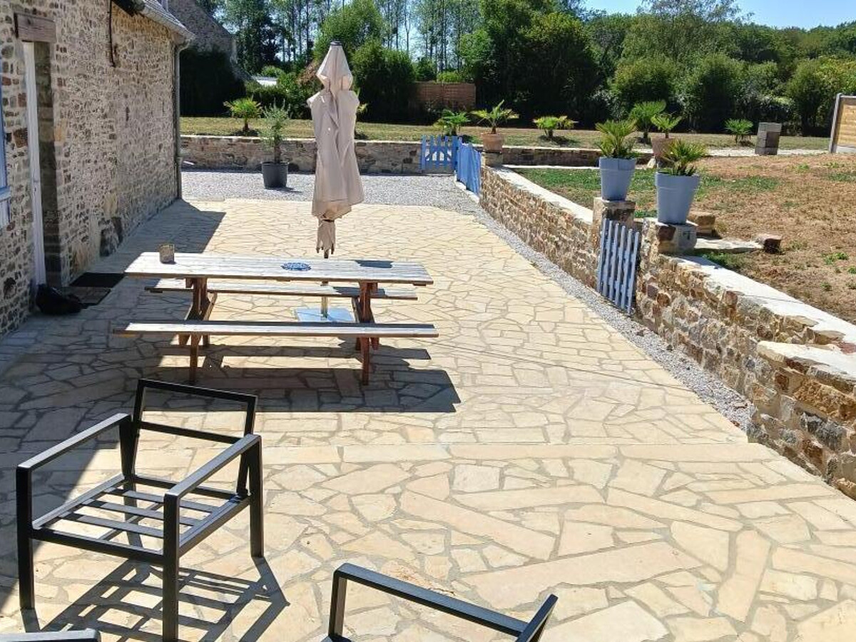 Gîte 6 pers. Portbail : maison avec garage, terrasse et animaux OK - Photo 30