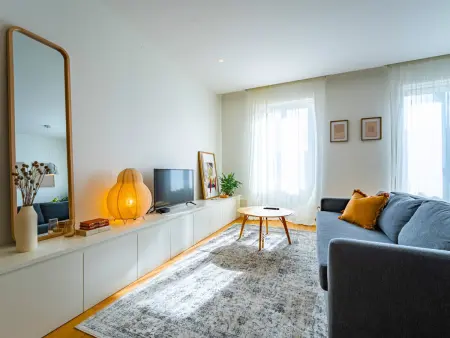 Studio lumineux 60 m² à Porto, 3 pers., vue jardin : photo 3