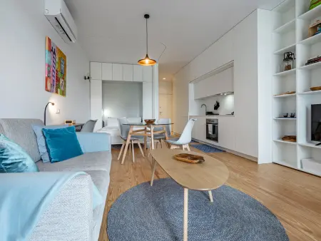 Studio moderne 52 m² avec balcon à Porto : photo 7