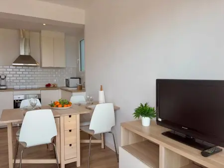 Aubí – Appartement vue mer à Palamós, 90 m plage : photo 14