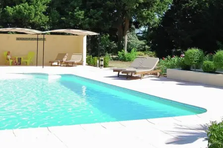 Maison Amélie-Rosalie-Éline avec piscine à Valréas : photo 2