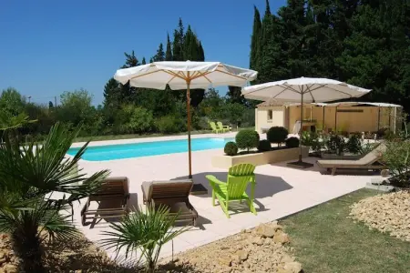 Maison Amélie-Rosalie-Éline avec piscine à Valréas : photo 6