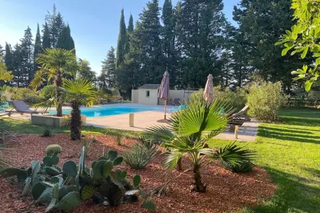 Maison Amélie-Rosalie-Éline avec piscine à Valréas : photo 38