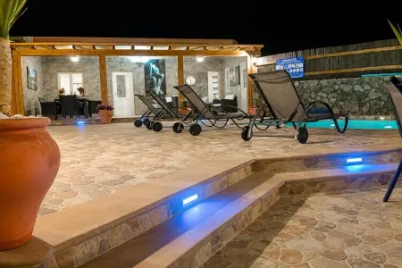 Casa Franymar : maison avec piscine chauffée à Lajares : photo 4