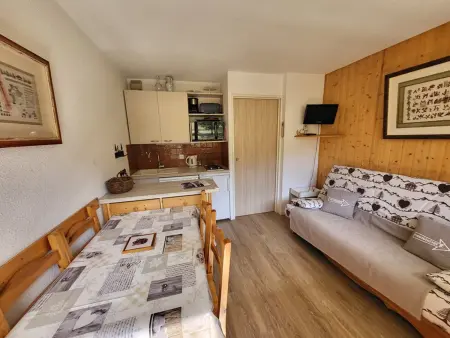 Appartement 24m² balcon sud vue pistes - Montgenèvre : photo 1