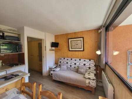 Appartement 24m² balcon sud vue pistes - Montgenèvre : photo 3