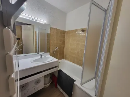 Appartement 24m² balcon sud vue pistes - Montgenèvre : photo 6
