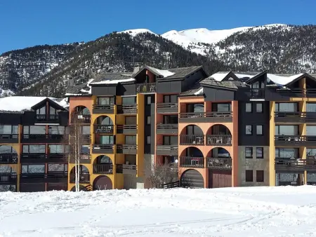 Appartement 24m² balcon sud vue pistes - Montgenèvre : photo 9