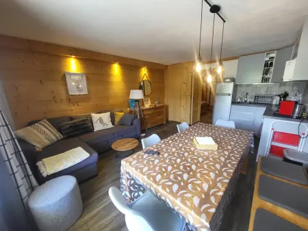 Appartement avec balcon et vue sur montagne, Appartement 8 personnes à Montgenèvre : photo 3