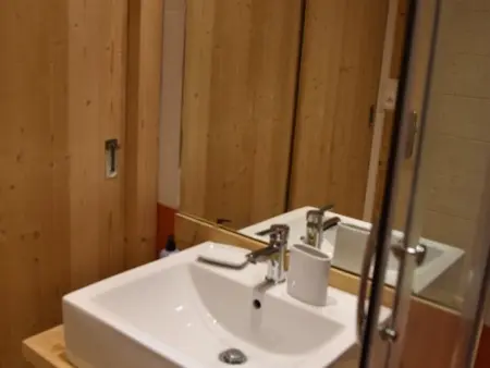 Appartement avec balcon et vue sur montagne, Appartement 8 personnes à Montgenèvre : photo 8