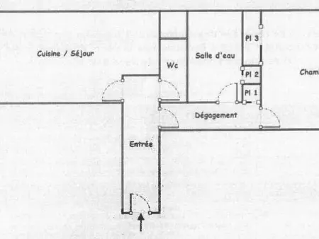 Appartement 4 pers. vue montagne sud - Bagnères-de-Luchon : photo 10