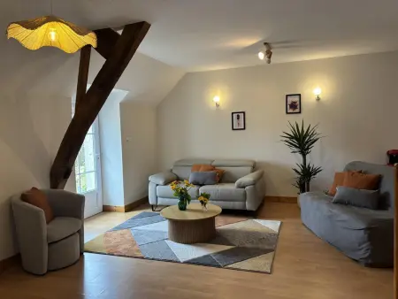 Gîte Les Petits Prés Rêvés – Ancienne ferme avec étang privé : photo 6