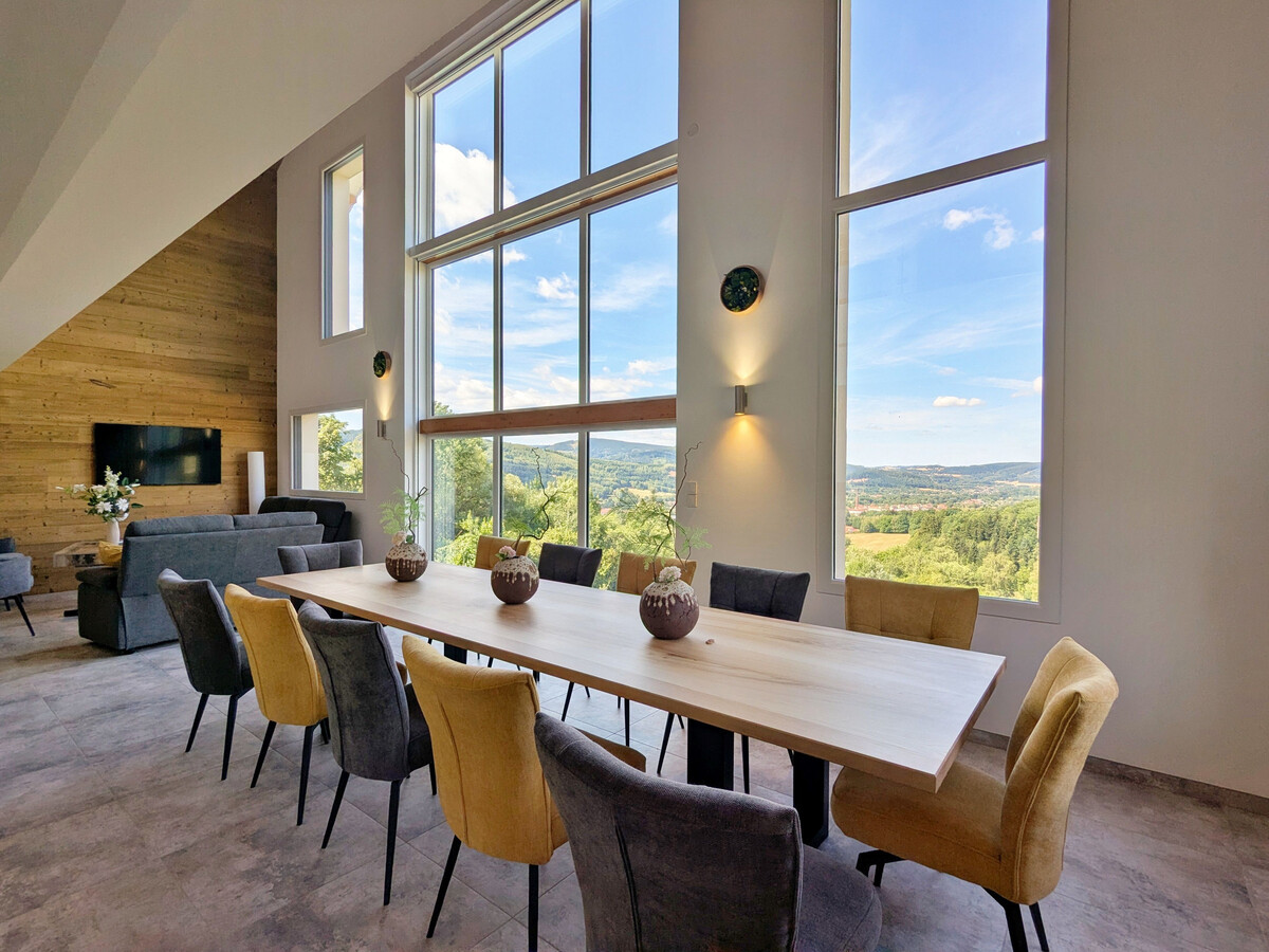 Gîte 11 pers. Fraize : spa, vue Vosges, 5 chambres - Photo 5