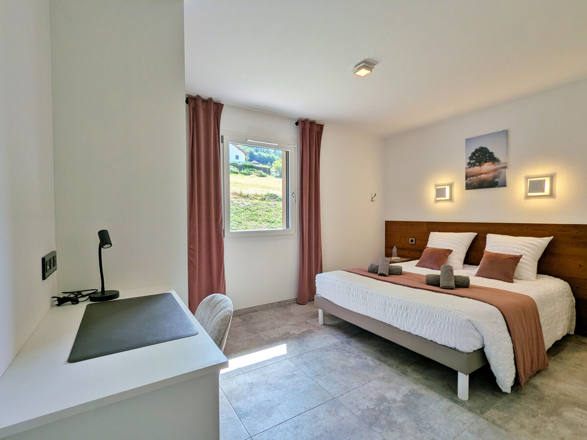 Gîte 11 pers. Fraize : spa, vue Vosges, 5 chambres - Photo 6